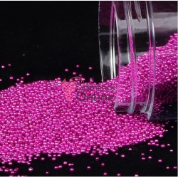 Perlute caviar CAV008 pentru decor unghii Fuchsia Metalizat